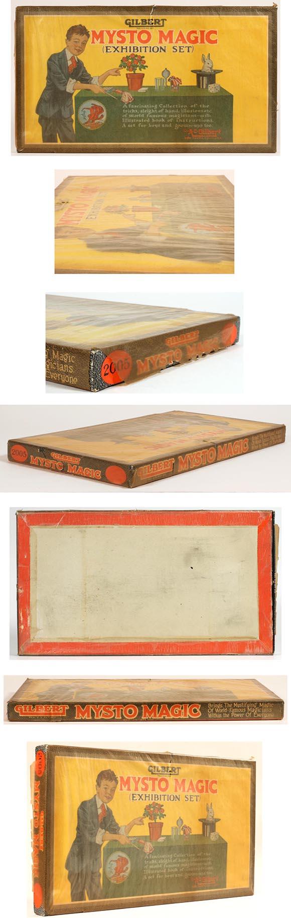 1930 Gilbert Mysto Magic Exhibition Set, Factory Sealed